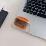 Neon Glow AirPods Case, Orange