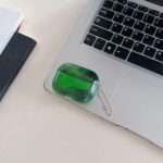 Neon Glow AirPods Case, Green