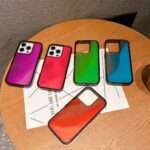 Neon Glow Gradient iPhone Case, All 5 colours