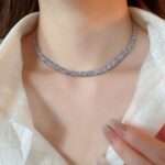 Snake bone copper chain necklace, photo 7