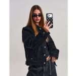 Black Sparkle Cross Bumper iPhone Case 3