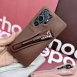 Lip Gloss Holder Samsung Galaxy Case, Brown