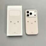 Cute Bunny Face iPhone Case, Beige