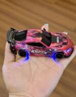 Pink Graffiti RC Drift Car 1:43 with Remote