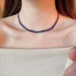 Snake bone copper chain necklace, photo 3