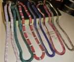 Snake bone copper chain necklace in multiple colours