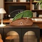 Layered Wood Desk Clock, Colour D