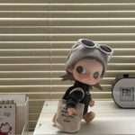 Cool Kid Plush Doll with Sunglasses and Tote Bag