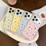 Pastel Star Print iPhone Case