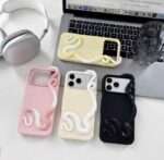 3D Snake Leather-Look iPhone Case