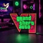 Gamer RGB LED Light Box Sign, pink and green glow