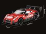 Red Super GT RC Drift Car with Remote and Lights 3