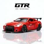 GT-R-Style Widebody Diecast Car 1:36 (Red / Black) - Red