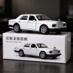 Classic Luxury Sedan Diecast Car (4 Colours) - White