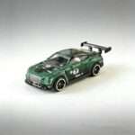 Green GT3 race car diecast model 1:64
